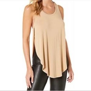 Niyama Sol split tunic tank top sand beige XL